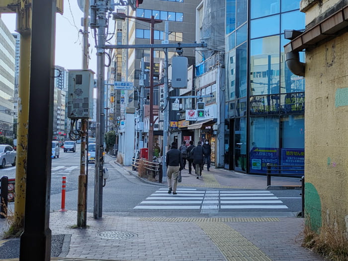 JR中央・総武線「飯田橋駅」東口から菊地税理士事務所への道順