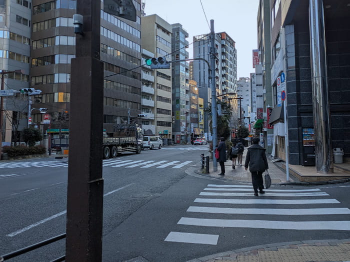JR中央・総武線「飯田橋駅」東口から菊地税理士事務所への道順