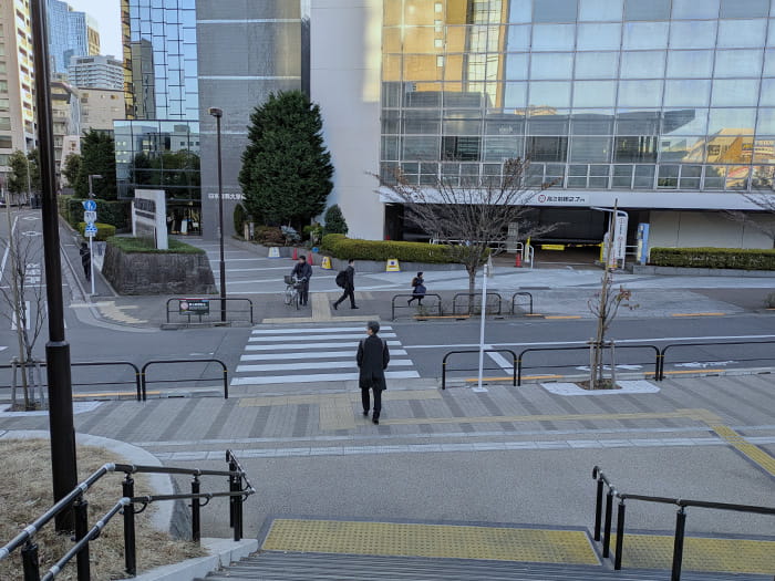 JR中央・総武線「飯田橋駅」西口から菊地税理士事務所への道順