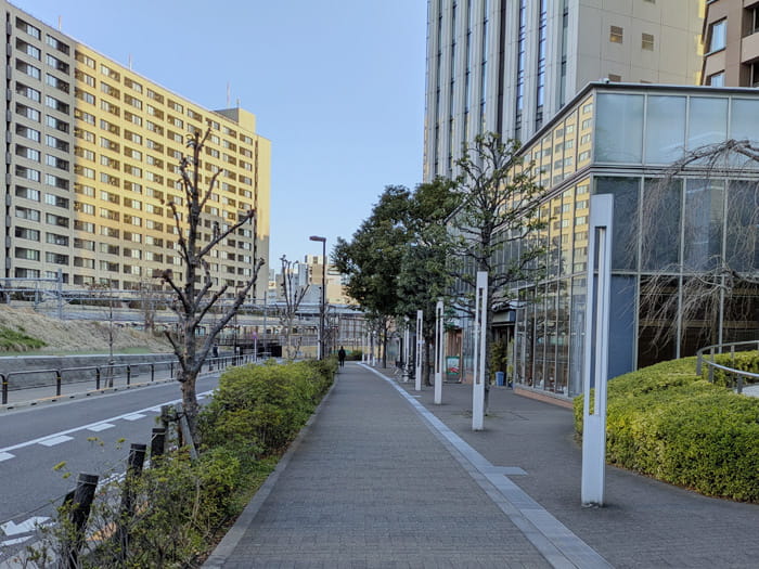 JR中央・総武線「飯田橋駅」西口から菊地税理士事務所への道順